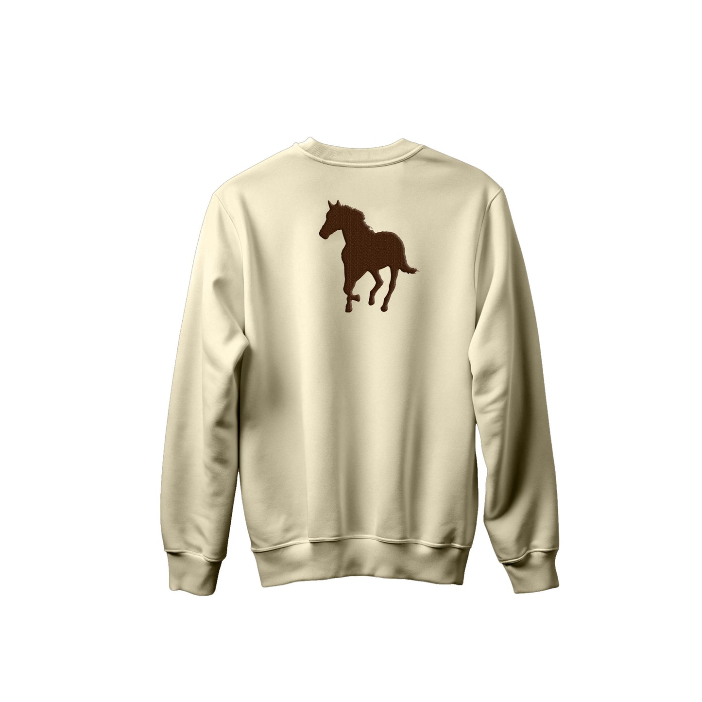 Horse Cream Crewneck - Unisex