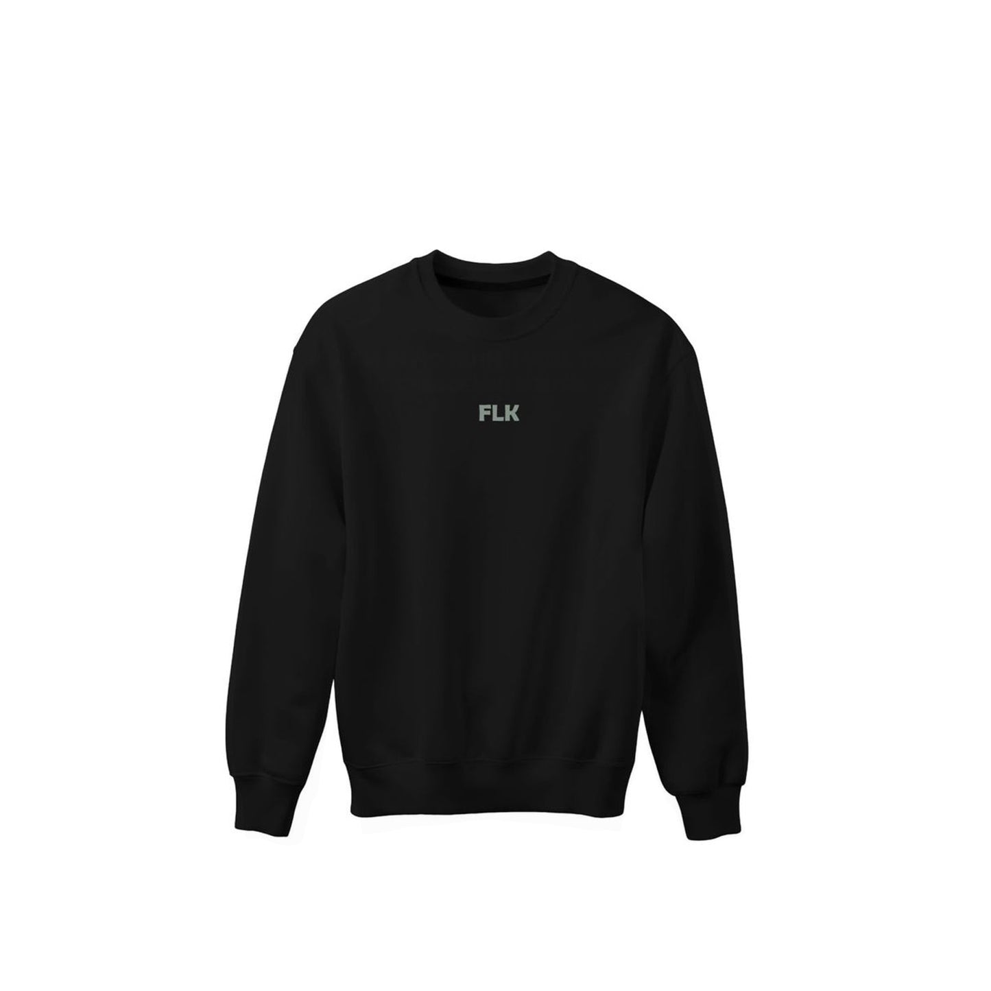 Puff Crewneck - Black Unisex